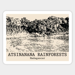 Atsinanana Rainforests - Madagascar Magnet
